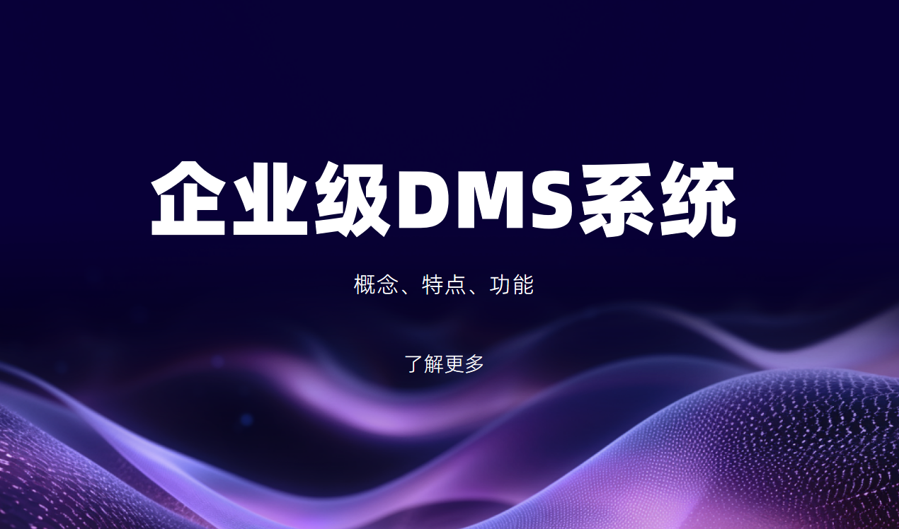 企業級DMS渠道管理系統：概念、特點、功能