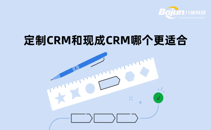 <b>定制CRM和現成CRM方案哪個更適合?(1)</b>